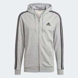 Essentials French Terry 3-Stripes Full-Zip Hoodie Adidas