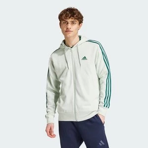 Essentials French Terry 3-Stripes Full-Zip Hoodie Adidas