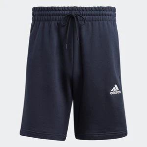 Essentials French Terry 3-Stripes Shorts Adidas