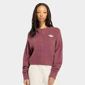 Essentials Knit Cardigan adidas Originals czerwony