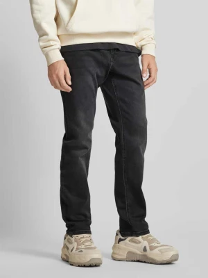 Essentials krój slim fit Jeans REVIEW Czarny