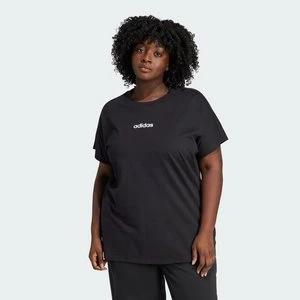 Essentials Linear Cotton T-Shirt (Plus Size) Adidas