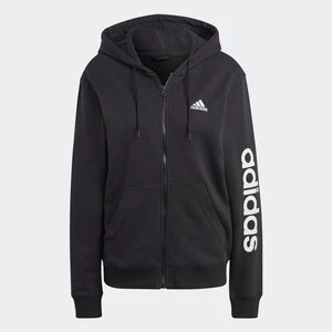 Essentials Linear Full-Zip French Terry Hoodie Adidas