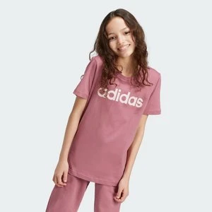 Essentials Linear Logo Cotton Slim Fit Tee Adidas