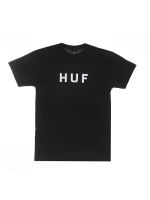 Essentials Logo Tee - Czarny HUF