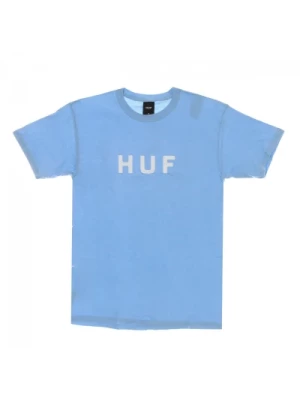 Essentials Logo Tee - Jasnoniebieski HUF