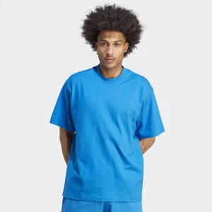 adidas Originals Essentials Premium T-Shirt mężczyźni T-Shirty i Polo niebieski rozmiar Odzież