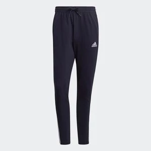 Essentials Single Jersey Tapered Open Hem 3-Stripes Pants Adidas