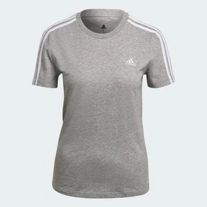 Essentials Slim 3-Stripes Tee Adidas