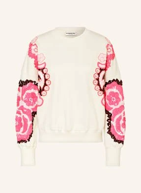 Essentiel Antwerp Bluza Nierozpinana Hecrazy Z Cekinami weiss