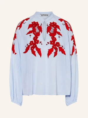 Essentiel Antwerp Bluzka Ishimbay Z Ozdobnymi Kamykami blau