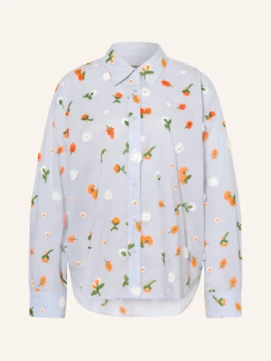 Essentiel Antwerp Bluzka Jimena Z Cekinami I Haftami blau