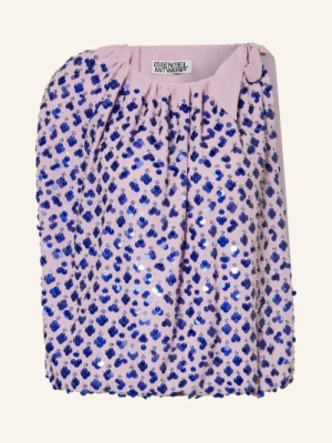 Essentiel Antwerp Bluzka Jocelyn Z Cekinami lila