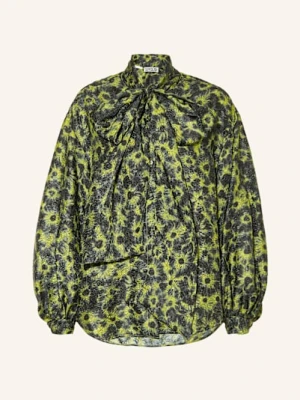 Essentiel Antwerp Bluzka Z Wiązaniem Pod Szyją Illicium gruen