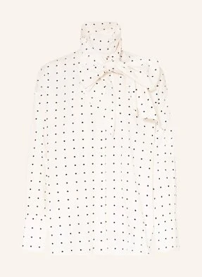 Essentiel Antwerp Bluzka Z Wiązaniem Pod Szyją Oversize Imoverit weiss