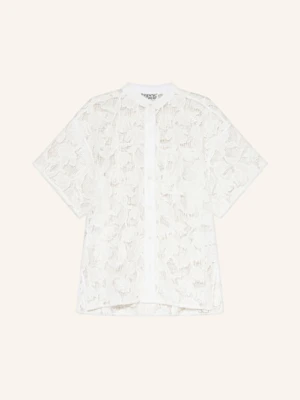 Essentiel Antwerp Koszula Hok Z Dziurkowanej Koronki weiss