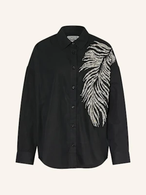 Essentiel Antwerp Koszula Iliza Z Ozdobnymi Kamykami I Cekinami schwarz