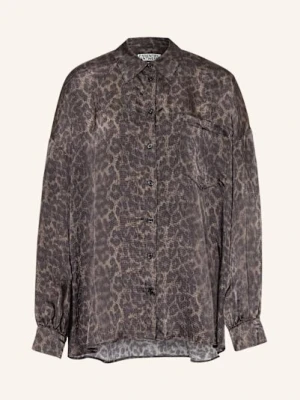 Essentiel Antwerp Koszula Oversize Ilorin Z Wolantami braun