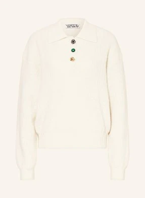 Essentiel Antwerp Koszulka Polo Z Dzianiny weiss