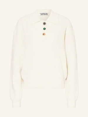 Essentiel Antwerp Koszulka Polo Z Dzianiny weiss