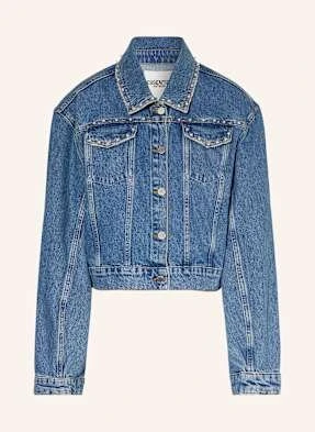 Essentiel Antwerp Kurtka Jeansowa Idolized Z Ćwiekami blau