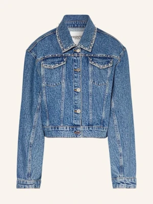 Essentiel Antwerp Kurtka Jeansowa Idolized Z Ćwiekami blau