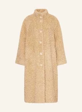 Essentiel Antwerp Płaszcz Z Pluszowego Materiału beige