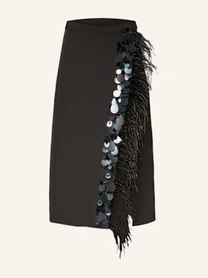 Essentiel Antwerp Spódnica Ivil Z Cekinami schwarz