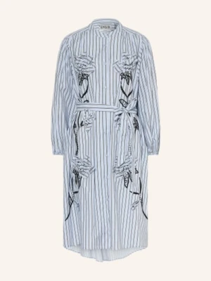 Essentiel Antwerp Sukienka Jemine Z Kamieniami Ozdobnymi blau