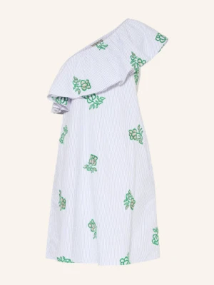 Essentiel Antwerp Sukienka Z Jednym Ramiączkiem Jusjus Z Kamieniami Ozdobnymi I Cekinami blau