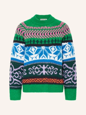 Essentiel Antwerp Sweter Irelando gruen