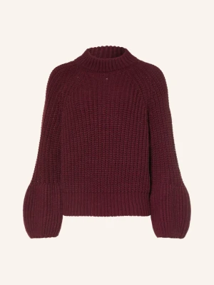Essentiel Antwerp Sweter Kristian rot CIEMNOCZERWONY