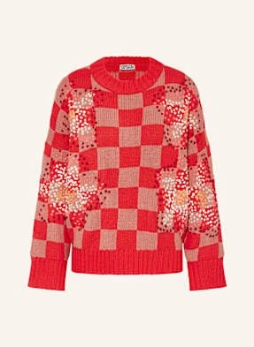 Essentiel Antwerp Sweter rot