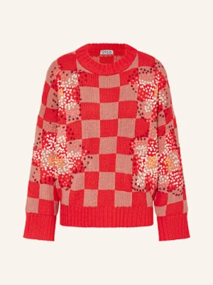 Essentiel Antwerp Sweter rot