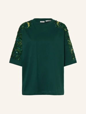 Essentiel Antwerp T-Shirt Kangoo Z Kamyczkami I Cekinami gruen ZIELONY