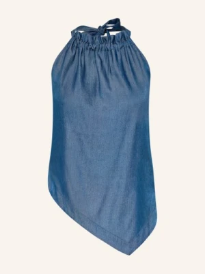 Esthé Top W Stylu Jeansowym blau ESTHÉ