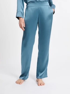 Spodnie piżamowe z jedwabiu Etam