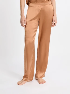 Spodnie piżamowe z jedwabiu Etam