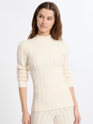 Koszulka piżamowa z wysokim dekoltem Etam