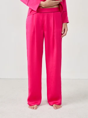 Spodnie piżamowe satynowe Etam