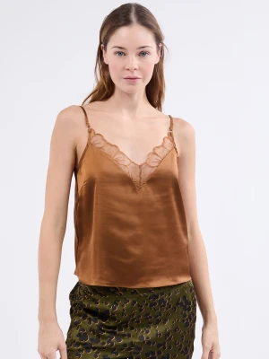 Koszulka na Ramiączkach satynowa Etam