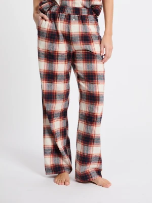 Spodnie piżamowe w kratę Etam