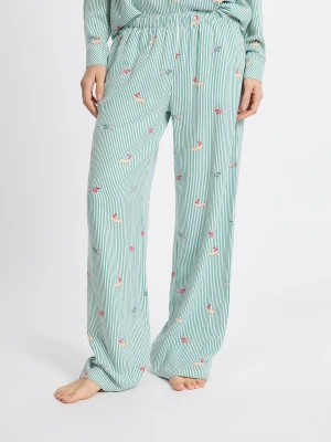 Spodnie piżamowe we wzory Etam