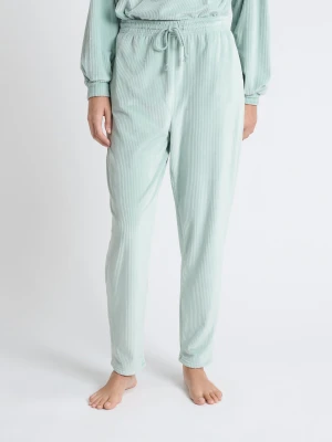 Spodnie piżamowe welurowe Etam