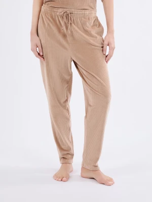 Spodnie piżamowe welurowe Etam