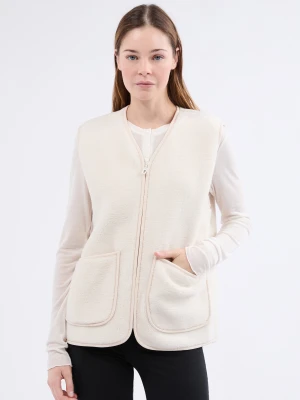 Kamizelka bez rękawów z efektem sherpa Etam