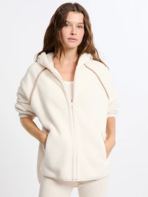 Bluza z kapturem z efektem polaru Etam