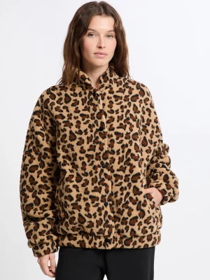 Kurtka we wzory z efektem polaru Etam