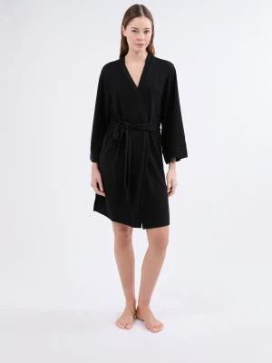 Szlafrok welurowy Etam