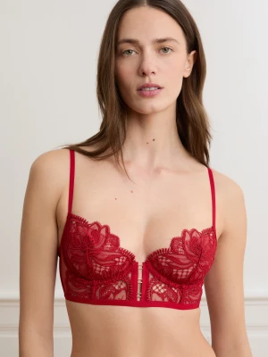 Biustonosz bustier z gipiury Etam